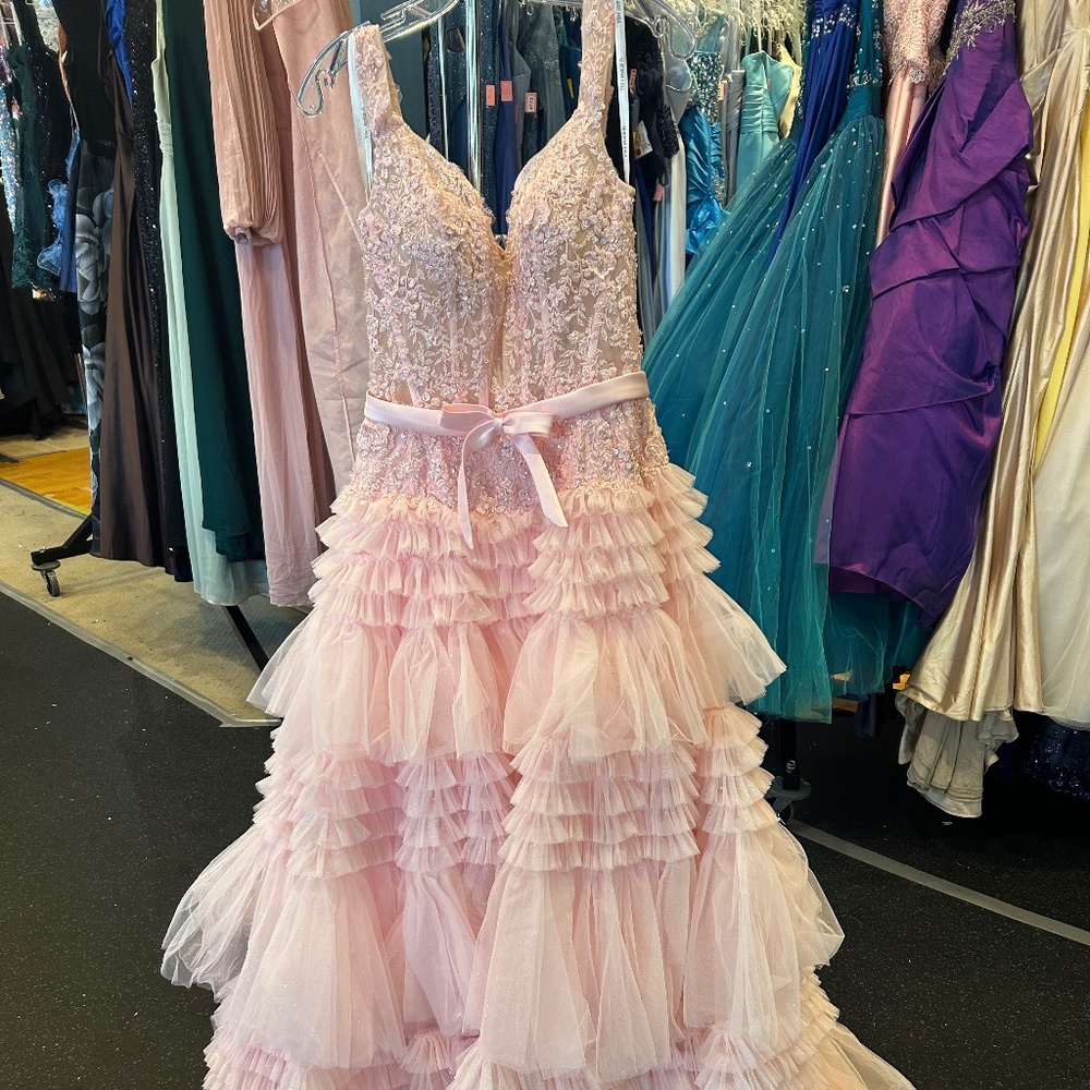 Sherri Hill 55309 Pink Formal Dress